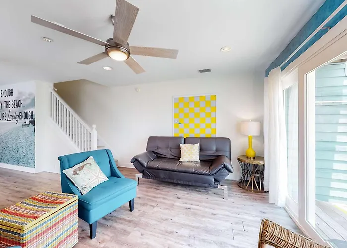 Beachfront With Furnished Waterfront Deck Balcony & Ac Gulf Shores